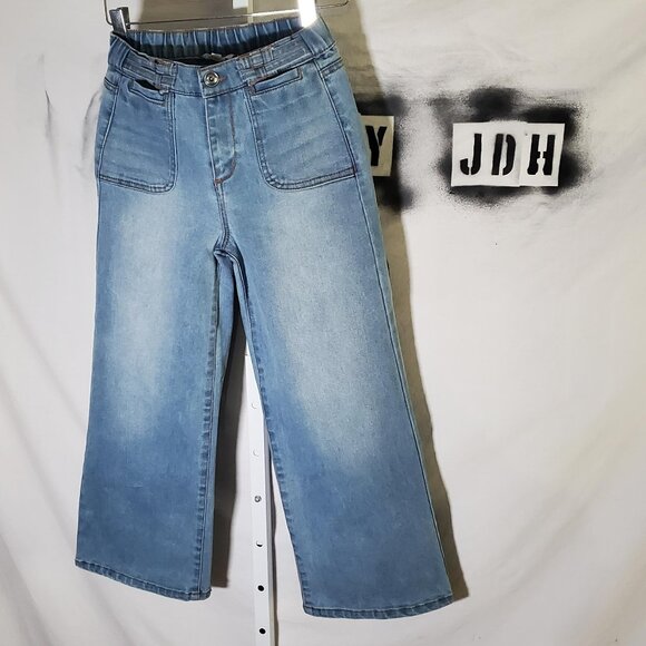 A LOVES A girls Wide Leg Jeans sz 10 - Picture 7 of 16